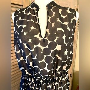 Anne Klein Dress, inside tie enabling adjusting how much you synch at the waist.